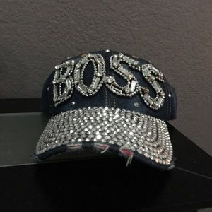 Brand New Embellished “BOSS” Women’s Baseball Cap